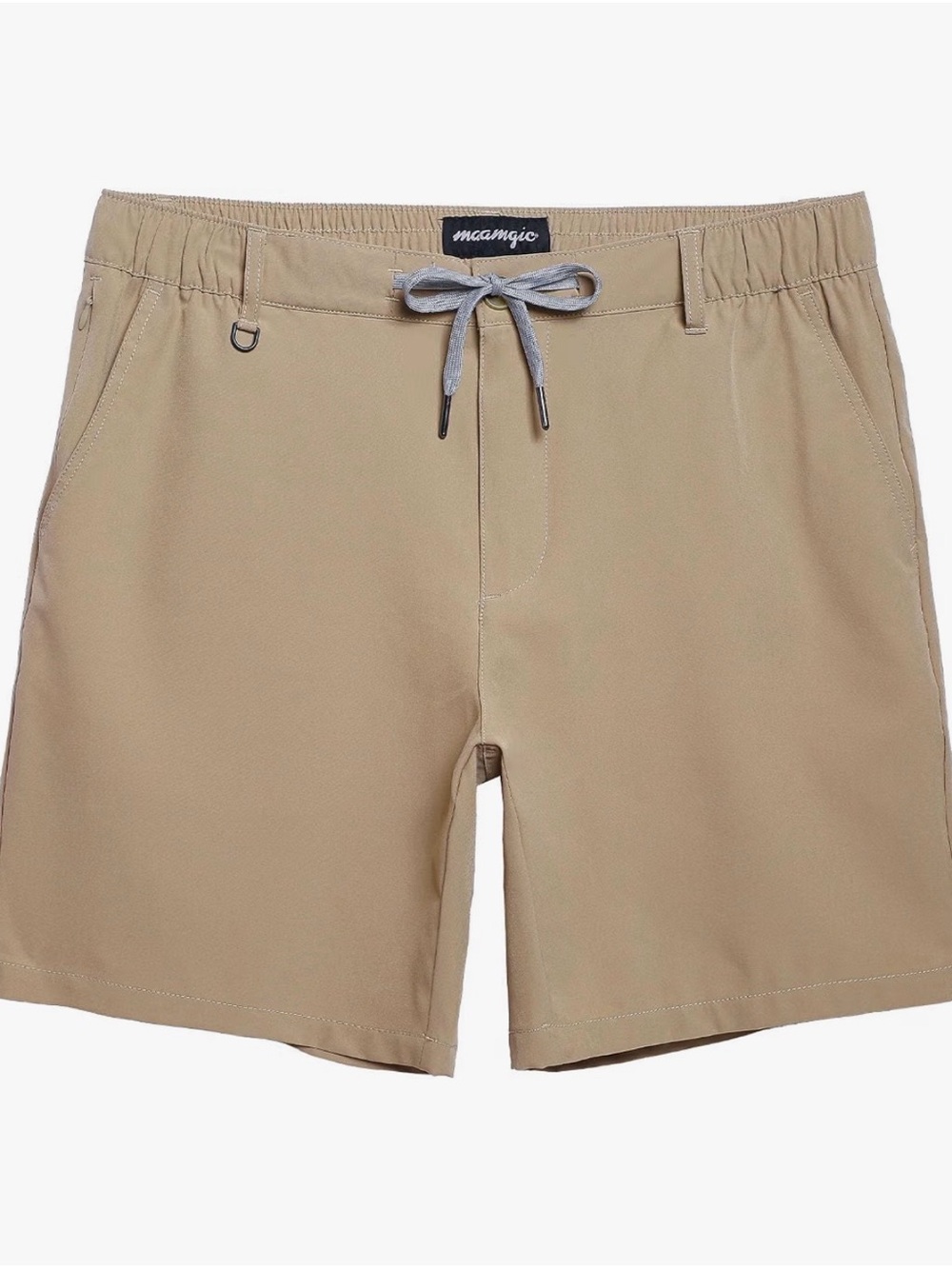 Maamgic 7 inch Classic fit, multi pocket, quick dry Khaki Shorts, XXL